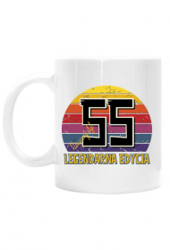 55 Legendarna Edycja - Kubek na pięćdziesiąte piąte urodziny