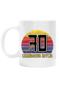 70 Legendarna Edycja - Kubek na siedemdziesiąte urodziny