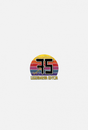 75 Legendarna Edycja - Koszulka damska na siedemdziesiąte piąte urodziny