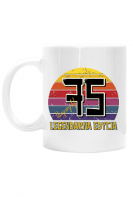 75 Legendarna Edycja - Kubek na siedemdziesiąte piąte urodziny