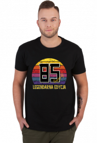 85 Legendarna Edycja - Koszulka męska na osiemdziesiąte piąte urodziny