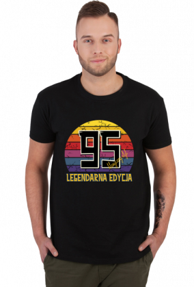 95 Legendarna Edycja - Koszulka męska na dziewięćdziesiąte piąte urodziny