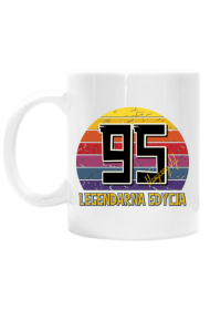 95 Legendarna Edycja - Kubek na dziewięćdziesiąte piąte urodziny