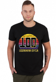 100 Legendarna Edycja - Koszulka męska na setne urodziny