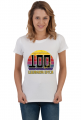 100 Legendarna Edycja - Koszulka damska na setne urodziny