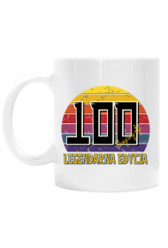 100 Legendarna Edycja - Kubek na setne urodziny
