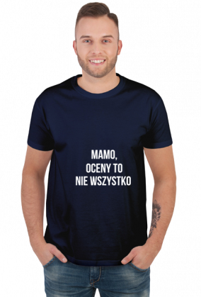 Oceny to nie wszystko, modny T-shirt, szkoła