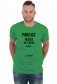 Podejdź i Daj buziaka, modny T-shirt szkoła 2021