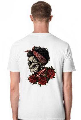 T-shirt Rose Skull