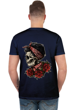 T-shirt Rose Skull