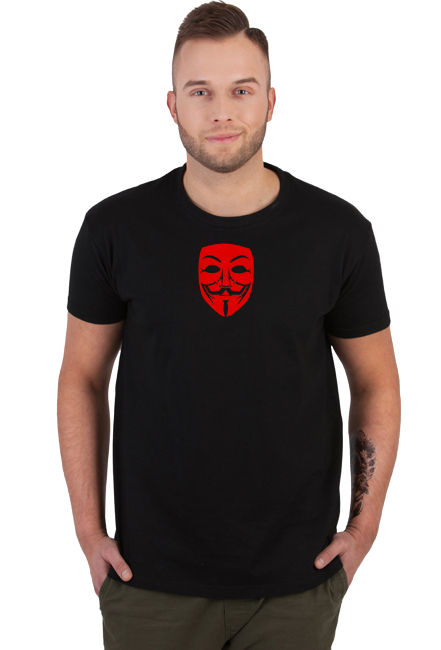 T-SHIRT MASK ANONYMOUS
