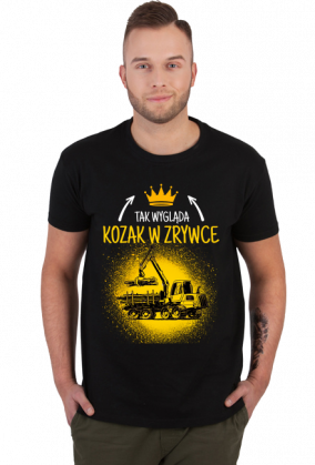 Forvarder. Prezent dla Pilarza, pracownika leśnego. Harvester