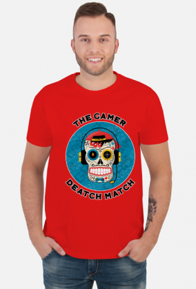 The Gamer Deatch Match - Koszulka gamingowa męska