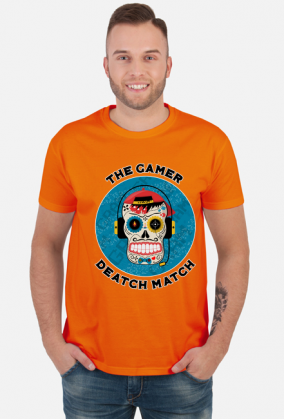 The Gamer Deatch Match - Koszulka gamingowa męska