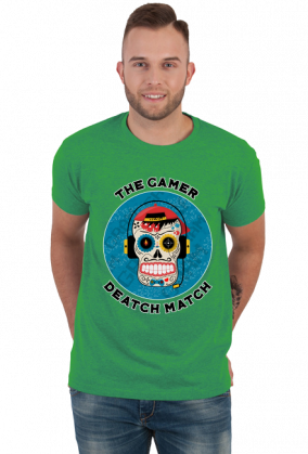 The Gamer Deatch Match - Koszulka gamingowa męska