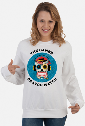 The Gamer Deatch Match - Bluza gamingowa damska