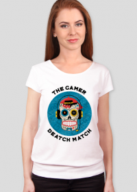 The Gamer Deatch Match - Koszulka gamingowa damska