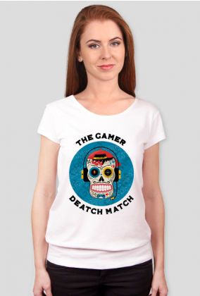 The Gamer Deatch Match - Koszulka gamingowa damska
