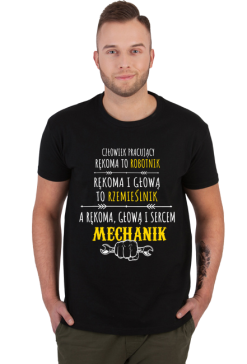 Mechanik. Prezent dla Mechanika. Koszulka dla Mechanika