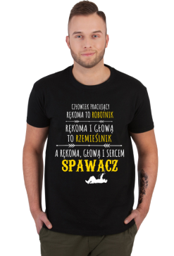 Spawacz. Prezent dla Spawacza. Koszulka dla Spawacza. Praca Spawacza. Spawanie. Zarobki