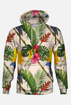 Bluza kolorowa, liście