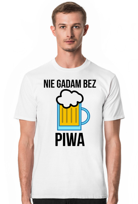 Bez Piwa | Koszulka Męska