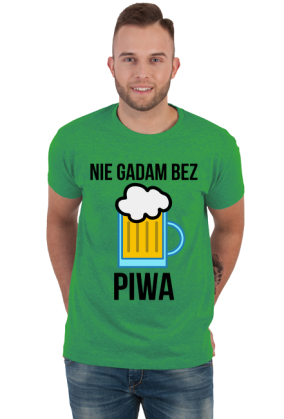Bez Piwa | Koszulka Męska