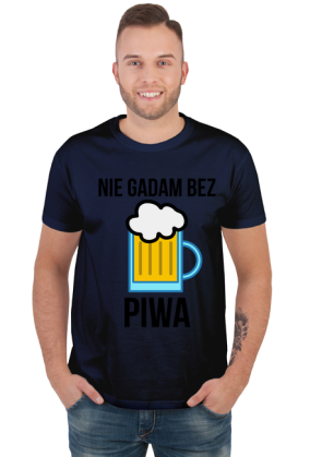 Bez Piwa | Koszulka Męska