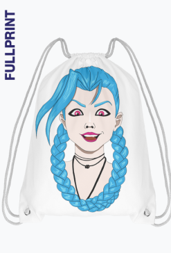 LoL Jinx Classic - Worek plecak fullprint