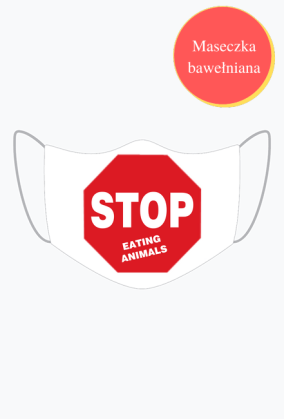 Stop Eating Animals Mask