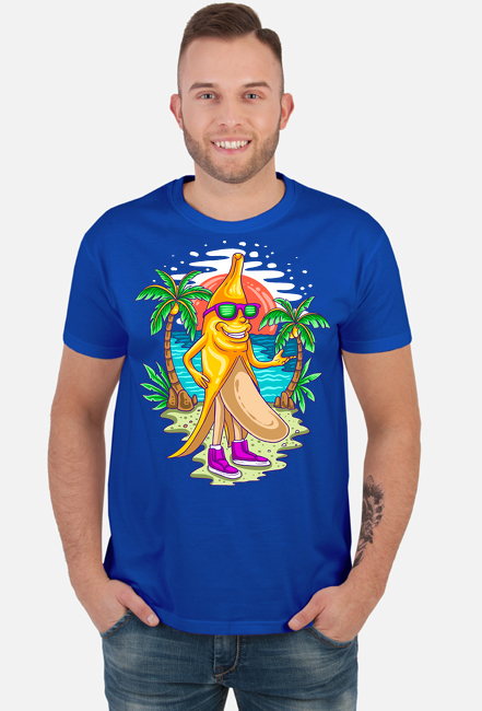 T-shirt Banana Beach