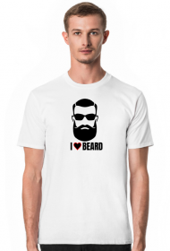 Koszulka I live beard