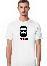 Koszulka I live beard