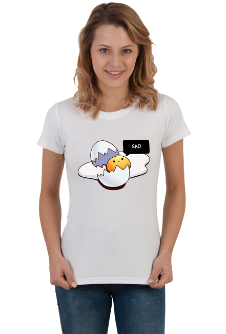 T-shirt Sad Egg