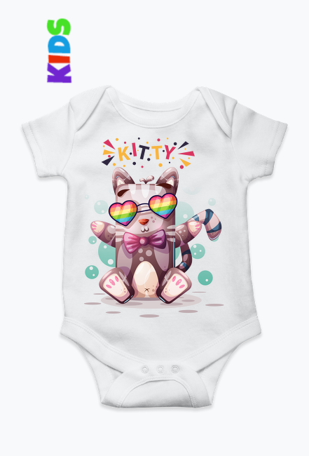 Body Dziecięce Happy Kitty