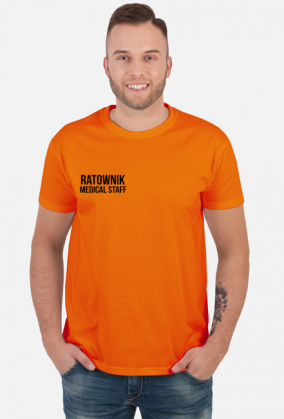Koszulka Pomarańczowa RATOWNIK MEDICAL STAFF