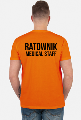 Koszulka Pomarańczowa RATOWNIK MEDICAL STAFF
