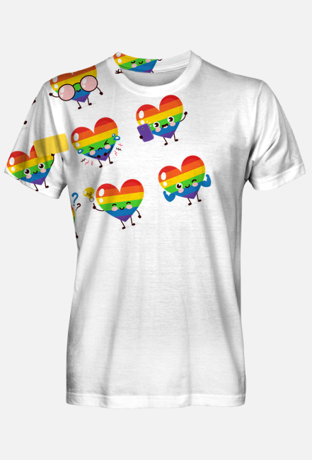T-shirt LGBT Heart