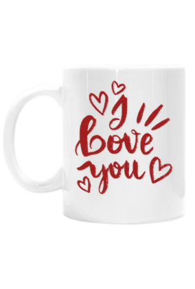 Kubek I LOVE YOU