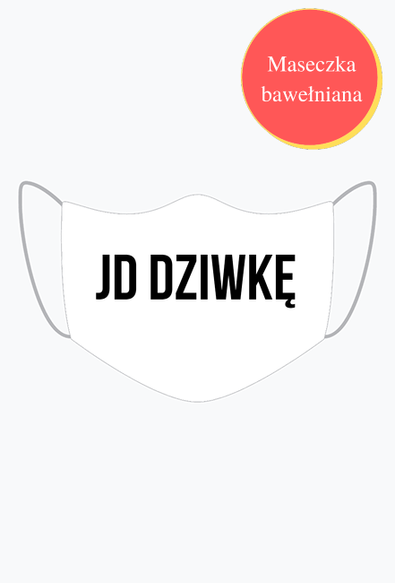 JD Kolekcja: Maseczka JD