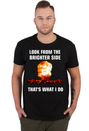 Black T Shirt Look From The Brighter Side