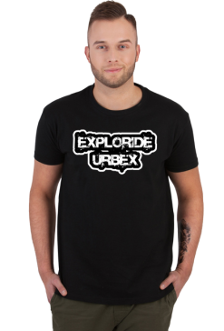 EXPLORIDE logo v2 - czarna, męska