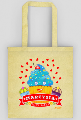 Marcysia Fajna Babka - Torba na zakupy z imieniem