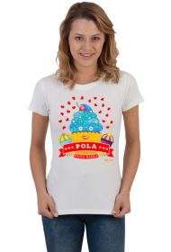 Pola Fajna Babka - Koszulka damska z imieniem