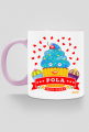 Pola Fajna Babka - Kubek kolor z imieniem