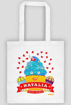 Natalia Fajna Babka - Torba na zakupy z imieniem