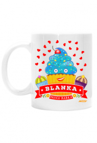 Blanka Fajna Babka - Kubek biały z imieniem