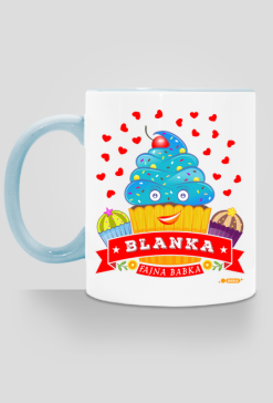 Blanka Fajna Babka - Kubek kolor z imieniem
