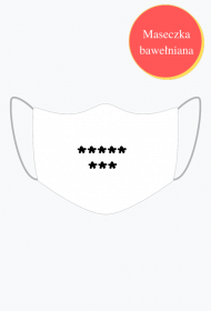 maseczka 5 gwiazdek