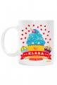 Klara Fajna Babka - Kubek biały z imieniem